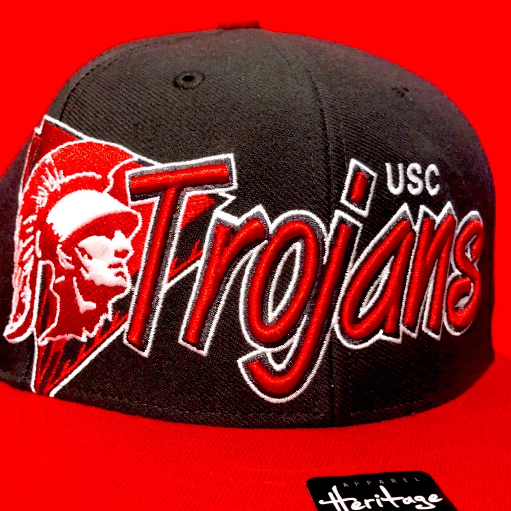 usc trojans large bold font brand heritage